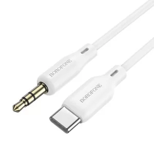 Cablu Borofone BL18 3.5 Audio Jack to Type-C (1M) [White]